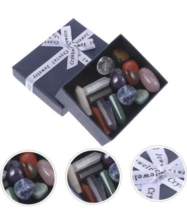 Buy Irregular Crystal Gem Set | Natural Mineral Stones Home Decor | Unique Ornamental Stones for Learning & Decoration - Buy Online on GoSupps.com