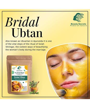 READ QURA Herbal Ayurvedic Bridal Ubtan with Organic Ingredients for All Skin Types Enriched with Hibiscus Sandalwood Vetiver & Kasturi Manjal for Skin Lightening & Tan Removal_100gm - Buy Online on GoSupps.com