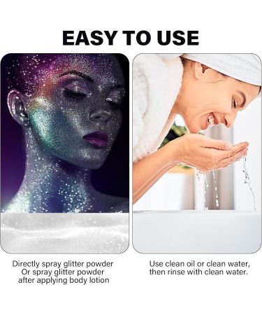 Hair And Body Body Powder Body Makeup Sparkling Powder For Party Makeup - Buy Online on GoSupps.com