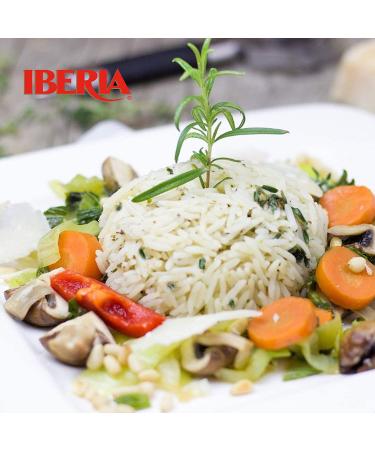 Iberia Premium Aged Parboiled Basmati Rice Jar - 2 Pounds - Buy Online on GoSupps.com