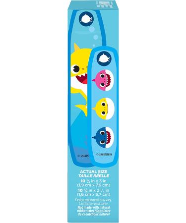 Bandaid Baby Shark 20CT - Fun and colorful adhesive bandages for kids - Buy Online on GoSupps.com