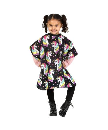 Plum Hill Kids Unicorn Hair Cutting Cape - Size 7 Girls
