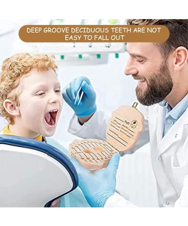 Fitn beau Baby Tooth Box - Wooden Children's Memory Storage Box - Buy Online on GoSupps.com