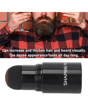 Dark Brown Beard Make-Up Powder | Waterproof & Windproof Concealer for Thickening Beards | Long-Lasting Hair Loss Solution - Buy Online on GoSupps.com
