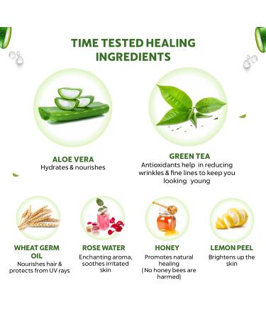 INDUS VALLEY Non-Toxic Aloe Vera Gel - Acne & Scar Treatment for Radiant Skin (175 ml) - International Shipping - Buy Online on GoSupps.com