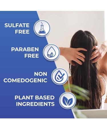 Non-Comedogenic & Sulfate-Free Shampoo & Conditioner Set | Clear 2 Perfection | Ideal for Acne-Prone Skin & Bacne | Esthetician Developed for Breakouts & Healthy Hair - Buy Online on GoSupps.com