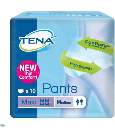Tena Maxi Diapers M - Hip Size 80-110 cm | 4 Packs of 10 | Fast Worldwide Shipping - Buy Online on GoSupps.com