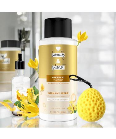 Buy Intensive Repair Conditioner Oil with Vitamin B3 & Coconut Oil - Sulfate-Free Silicone-Free Paraben-Free Cruelty-Free Revitalizing Ylang Ylang - 13.5 Oz 2-Pack with Bath Sponge - International Shipping Available - Buy Online on GoSupps.com
