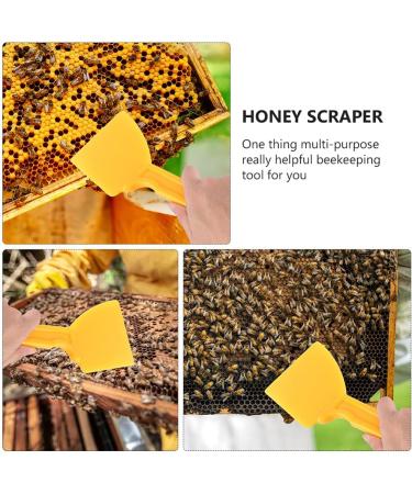Balacoo 2pcs Plastic Honey Spatula Cake Frosting Tools Beekeeping Honey Collection Tool Smooth Scraper - Buy Online on GoSupps.com