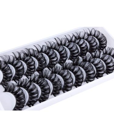 Buy 10 Pairs of 3D False Eyelashes - Reusable Natural Eyelashes Set (002) | International Shipping Available - Buy Online on GoSupps.com