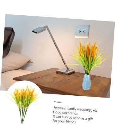 Zerodeko 4pcs Simulated Ears of Wheat Dried Wheat Stems Wheat Floral Arrangement Wheat Bouquets Fall Decorations Dry Flowers for Decoration Dried Wheat Sheaves Home Artificial Plastic Plant - Buy Online on GoSupps.com
