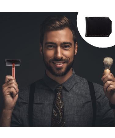 Exceart Razor Shell Carrier Bag - Premium Leather Case for Safety Razors | PU Travel Bag & Grill Cover - Buy Online on GoSupps.com