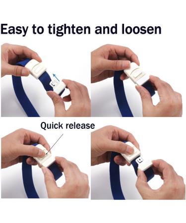 Medicook Tourniquet 5-Pack - Professional Adjustable Elastic Hemostatic Blood First Aid - Buy Online on GoSupps.com