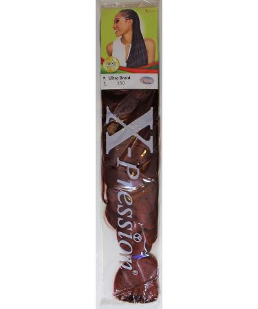 XPRESSION (X-pression) Premium Ultra Braid 82" Hair Extension 350 Copper Red - Buy Online on GoSupps.com