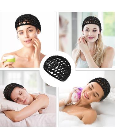 2 PCS Black Mesh Hair Net Caps for Women - Long Straight/Curl Wig Snood Wrap Bonnets with Bun Lift Strap - Ideal for Sleeping, Cooking, Ballet - Buy Online on GoSupps.com