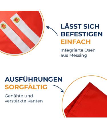 Buy AZ FLAG Solid Red Flag 150x90cm | Premium Quality Flags for International Shipping - Buy Online on GoSupps.com