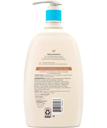 Aveeno Baby Gentle Bath Wash & Shampoo with Natural Oat Extract - Hypoallergenic, Tear-Free Formula | 33 fl. oz - Buy Online on GoSupps.com