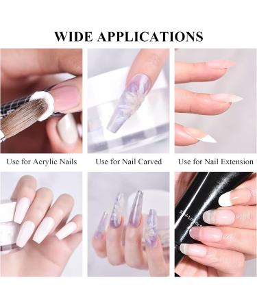 Alexnailart Kolinsky Sable Acrylic Nail Brush with Red Wooden Handle - Size 6 - Buy Online on GoSupps.com