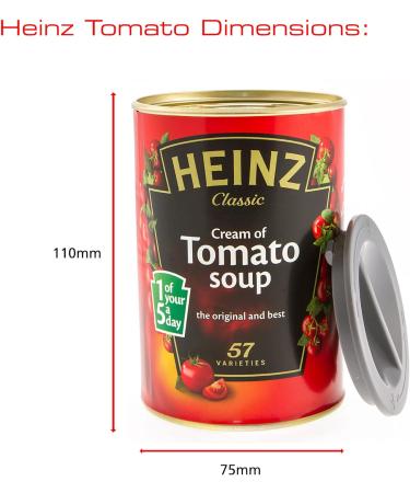 Sterling 201HT SafeCan Heinz Tomato Soup 400 g (Pack of 1) Heinz Tomato Soup - Buy Online on GoSupps.com