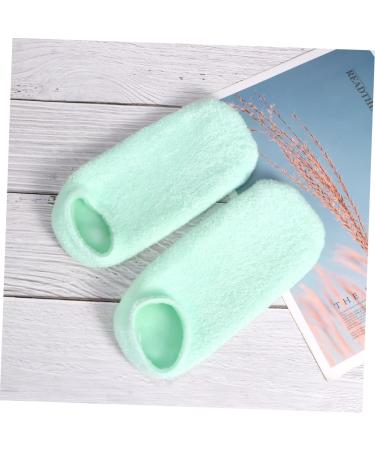Beaupretty 1 Pair Diffuser Cracked Heels Guard Spa Socks (Green) Heel Anti-Crack Socks Dead Skin Socks Moisturizing Short Socks Heel Sleeve Rough Heel Socks Moisturizing Socks Ankle medium - Buy Online on GoSupps.com