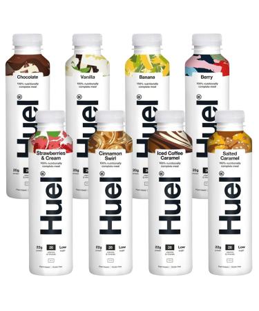 Huel Pack of 8 ready-to-drink varieties