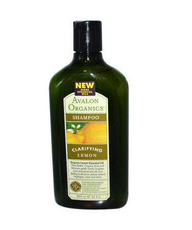 Avalon Organics Shampoo Clarifying Lemon 11 fl oz (325 ml)