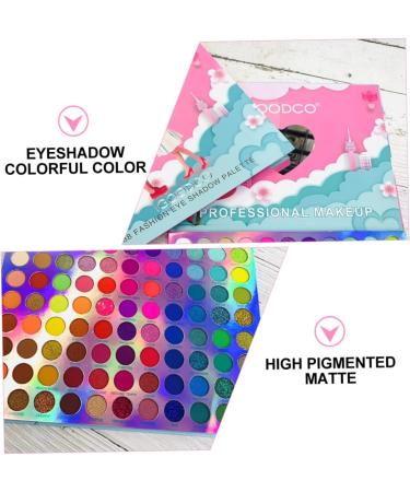 NOLITOY 1pc 88 Shadow Palette Eyeshadow Eye Makeup Eye Beauty Supplies Flash Woman Cosmetics 1 count (Pack of 1) Assorted Color - Buy Online on GoSupps.com