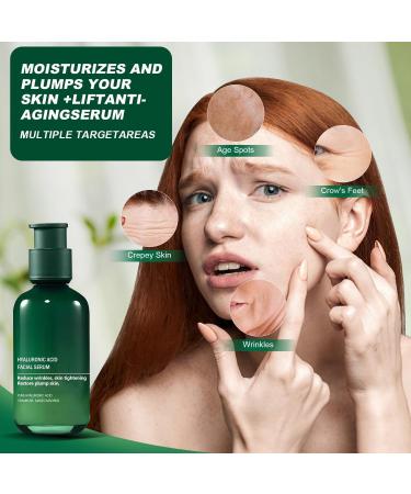 Skin Firming Rejuvenating Serum for Face & Neck - For All Skin Types (2PCS) | Best Anti-Aging Solution - Buy Online on GoSupps.com