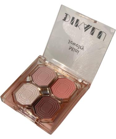 Lacyie Glitter Fard Paupi res 4 Couleurs Scintillant Fard Paupi res Portable Fard Paupi res Glitter Maquillage Paupi res Poudre Longue Dur e Bronzer Stick Girl (B One Size) - Buy Online on GoSupps.com