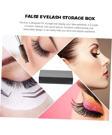 CANIGHT Bo te De Rangement Pour Faux Acrylique Avec Fen tre Transparente Organisateur Anti-poussi re Pour Pr sentation l gante Et Pratique Des Extensions De - Buy Online on GoSupps.com