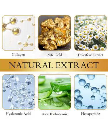 24k Gold Under Eye Patches - 30 Pairs | Moisturizing Gel Eye Masks for Puffy Eyes & Dark Circles | Anti-Aging Collagen Patches for Travel - Buy Online on GoSupps.com