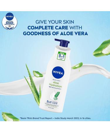 Nivea Aloe Hydration Body Lotion 400ml - Moisturizing and Soothing Formula - Buy Online on GoSupps.com