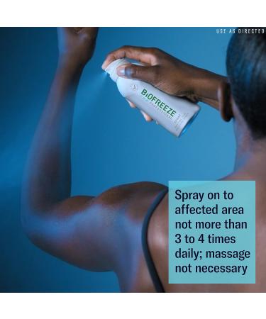 Biofreeze Professional Menthol Pain Relieving Spray 4 FL OZ Colorless Aerosol Spray For Pain Relief Associated With Sore Muscles Arthritis Simple Backaches And Joint Pain (Packaging May Vary) - Buy Online on GoSupps.com