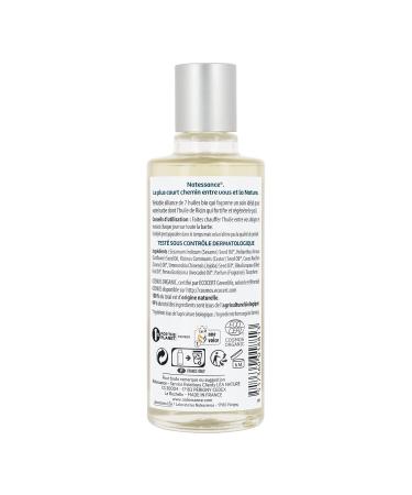 Natessance Organic Beard Oil with Castor for Men - 100 ml | Certified Cosmos Organic - International Shipping - Buy Online on GoSupps.com