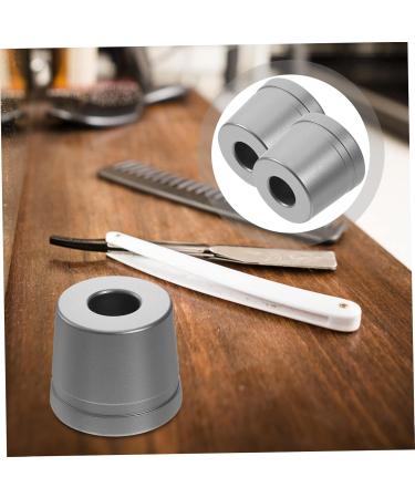 Magiclulu 2-in-1 Razor Base & Eyeshadow Storage Green Glitter Stand for Men's Razors | Vintage Aluminum Trimmer Holder - Buy Online on GoSupps.com