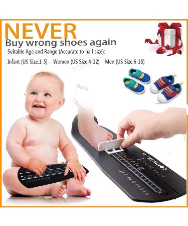 Shoe Sizer Foot Measurement Device - Kids Shoe Feet Measuring Ruler - Buy Online at Uniblack - Buy Online on GoSupps.com