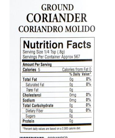 Premium Grade 1lb Coriander Ground Powder - Chef Quality, Freshly Packed - 16oz - Buy Online on GoSupps.com