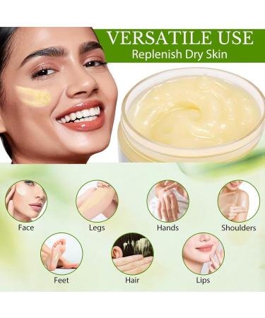 MegaExist Shea butter Bio 220 g moisturizing and nongreasy shea butter for body face and hair natural care for dry skin and hair - Buy Online on GoSupps.com