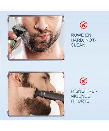 Shaving Cream for Men 40g Moisturizing Shave Balm Beard Care Cream 2in1 Smooth Shave Balm Easy Application For Men Beard Care Facial Hair Removal - Buy Online on GoSupps.com