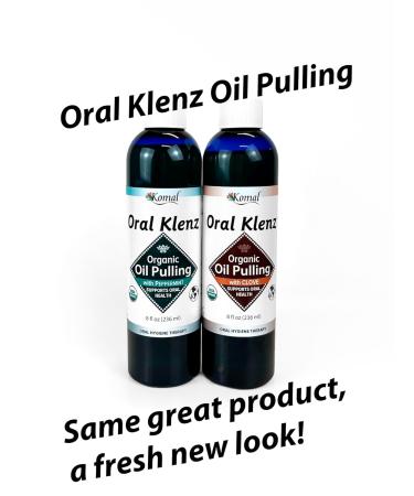 AyurBest Oral Klenz Peppermint/Ayurvedic Oil Pulling with Turmeric Coconut Oil USDA Certified Organic 8 fl oz ea Pack of 2 - Buy Online on GoSupps.com