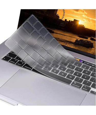 Ultra Thin Keyboard Cover for 2022-2024 MacBook Air 15 M2 M3 & Pro 14 16 M1 M2 Max - EU Layout with Touch ID | Perfect Fit for A3114 A3113 Models - Buy Online on GoSupps.com