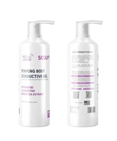 Absonic Sculpt Firming Cavitation Conductive Gel - Toning Gel Enriched with L-Carnitine & Green Tea Extract for Body Cavitation Sculpting & Tightening Devices - 8.5oz Bottle - Made in USA - Buy Online on GoSupps.com
