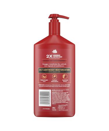 Old Spice Hand Face & Body Lotion for Men 24/7 Lightweight Moisturization with Amazing Scent Instant Absorption For All Skin Types Swagger with Cedarwood Scent 16 oz Swagger with Cedarwood 16 Fl Oz (Pack of 1) - Buy Online on GoSupps.com