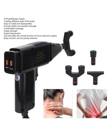 Electric Vertebral Chiropractor & Joint Massage Gun | Chiropractic Adjustment Tool for Back & Neck Relief | Depth Tissue Massage Instrument (AU Plug) - Buy Online on GoSupps.com
