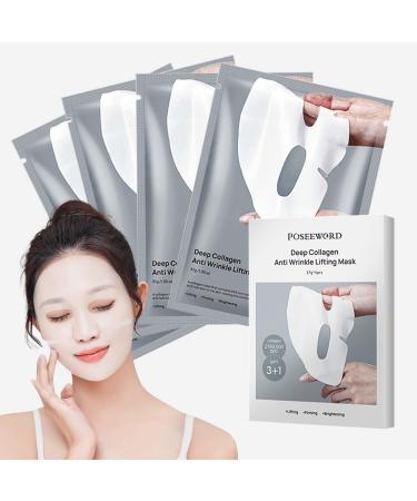collagen face mask is rich in collagen and contains a low amount of molecules collagen face mask hydrates nourishes lifts firms and moisturizes split repair collagen face mask