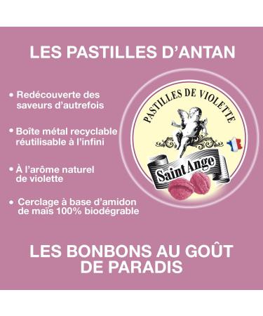 Sant'Angelo Lozenges | Traditional Sweets 100% French (Purple) - Buy Online on GoSupps.com