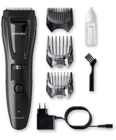 Panasonic ER-GB61-K503 Trimmer for Men - 3 in 1 Rechargeable Beard Body & Head Grooming | Stainless Steel Long Battery Life 39 Settings 3 Accessories - Black/Silver - Buy Online on GoSupps.com
