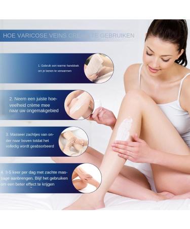 GjnjfdF Leg Cream Against Swelling Natural Calf Muscle Cream 50gNatural Soothing Lotion for Lower Legs for Women and Men Hikers Travelers - Buy Online on GoSupps.com