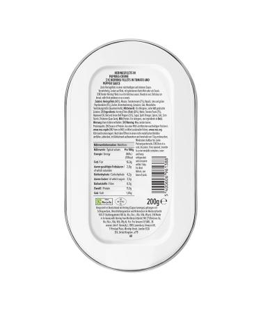Buy Amazon MSC Herring Fillets in Tomato Paprika Cream - 200g | International Shipping Available - Buy Online on GoSupps.com
