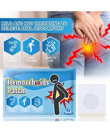 30pcs Hemorrhoid Patch Itch Relief Portable Mild Organic Hemorrhoid Care Pad - Buy Online on GoSupps.com